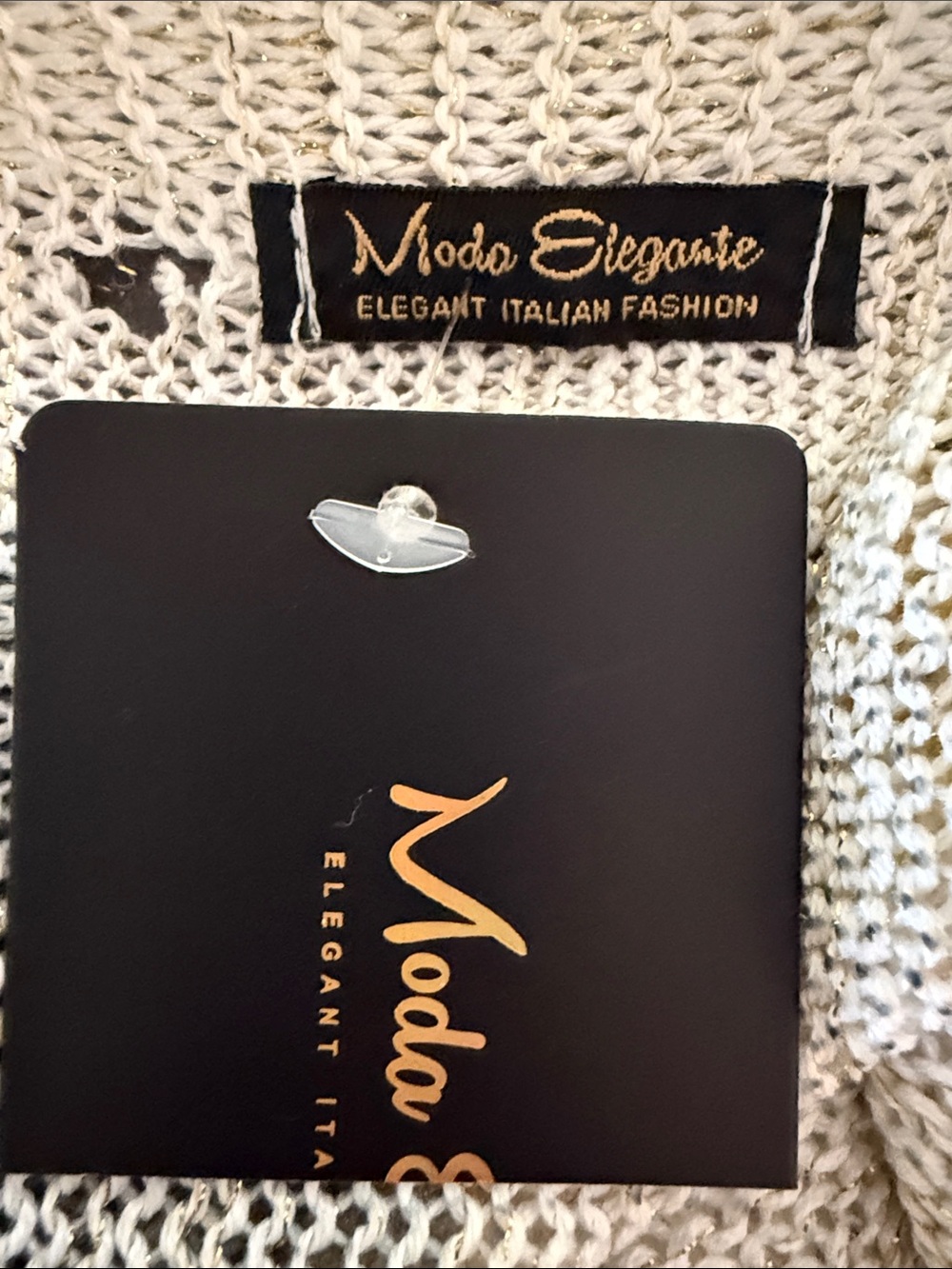 Moda Elegante | Floral Knit Sweater - Picture 7 of 8